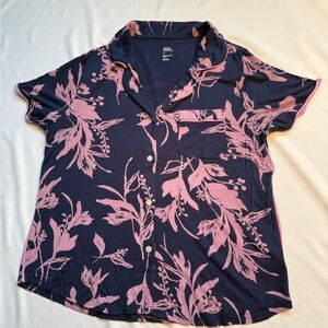 Stars Above Soft Navy/Pink Sleepwear